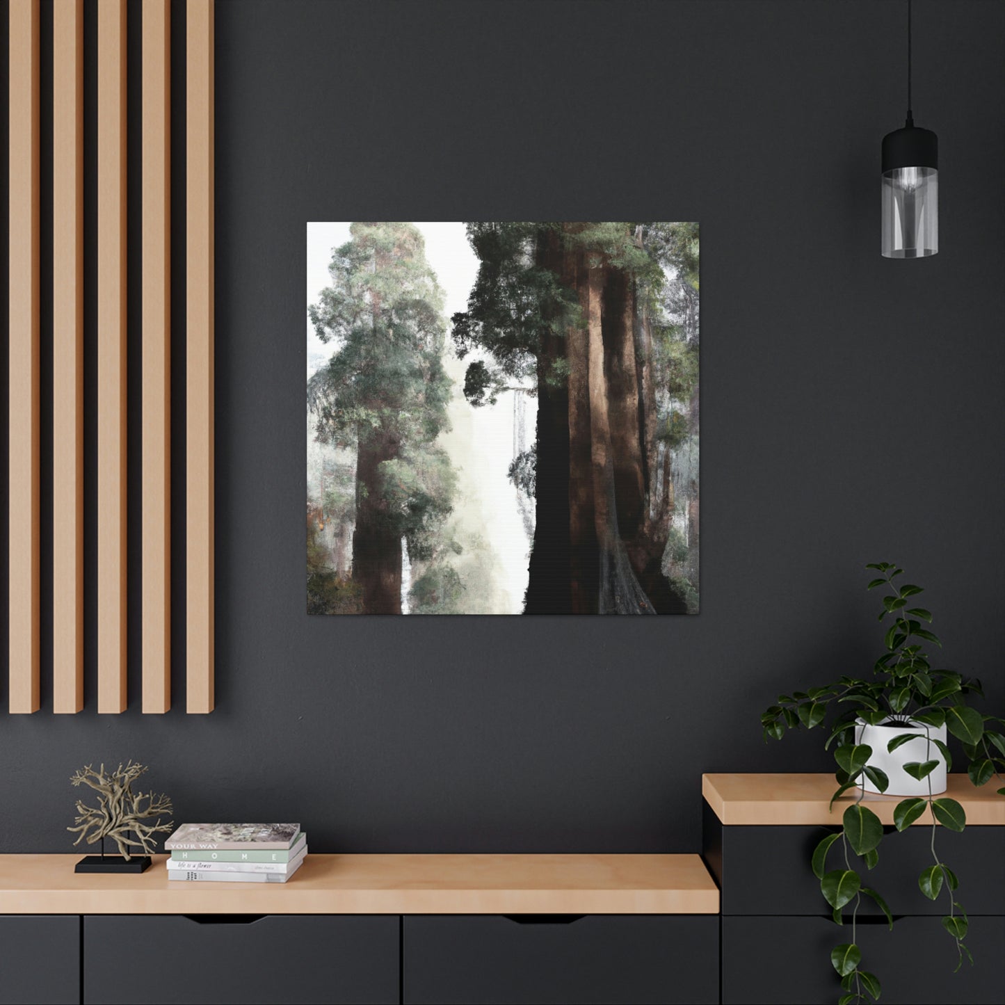 Giant Sequoia Reflection - Canvas