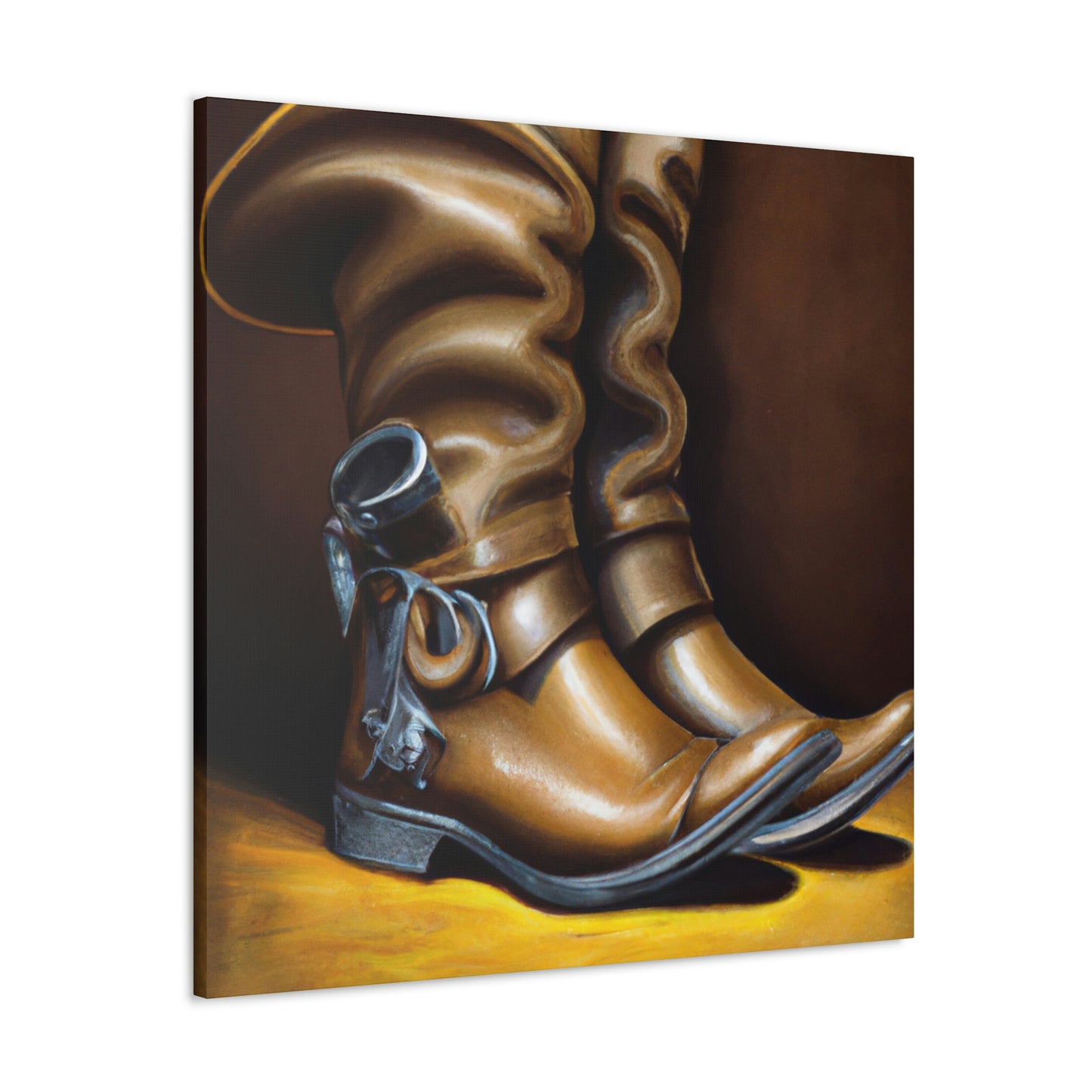 "Boot's Heeled Journey" - Canvas