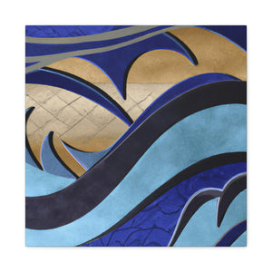 "Ocean Waves Surging On" - Canvas