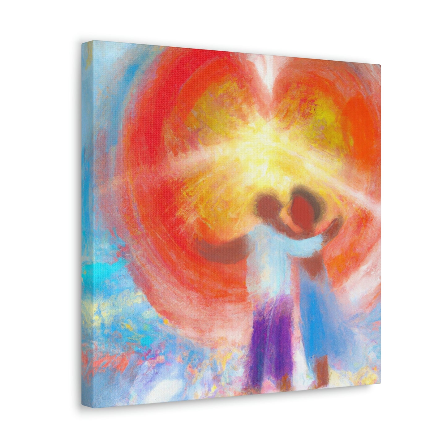 "Love Halo Illuminated" - Canvas