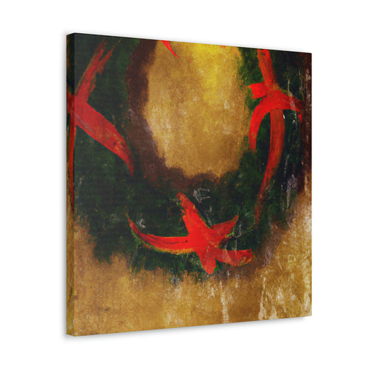 "Crown of Wreath Prosperity" - Canvas