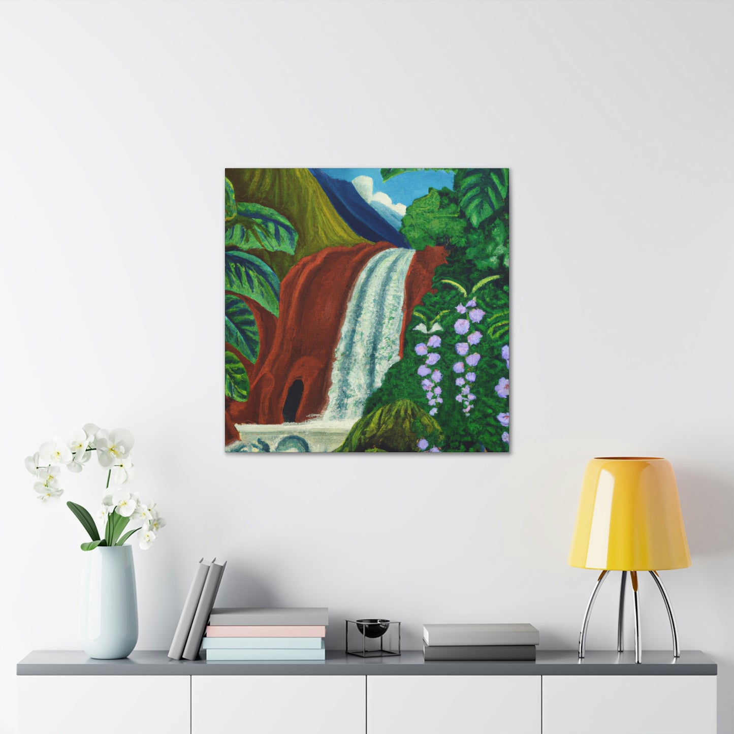 "The Waterfall's Music" - Canvas