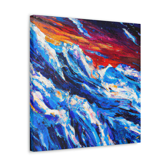 "Ocean's Mighty Embrace" - Canvas