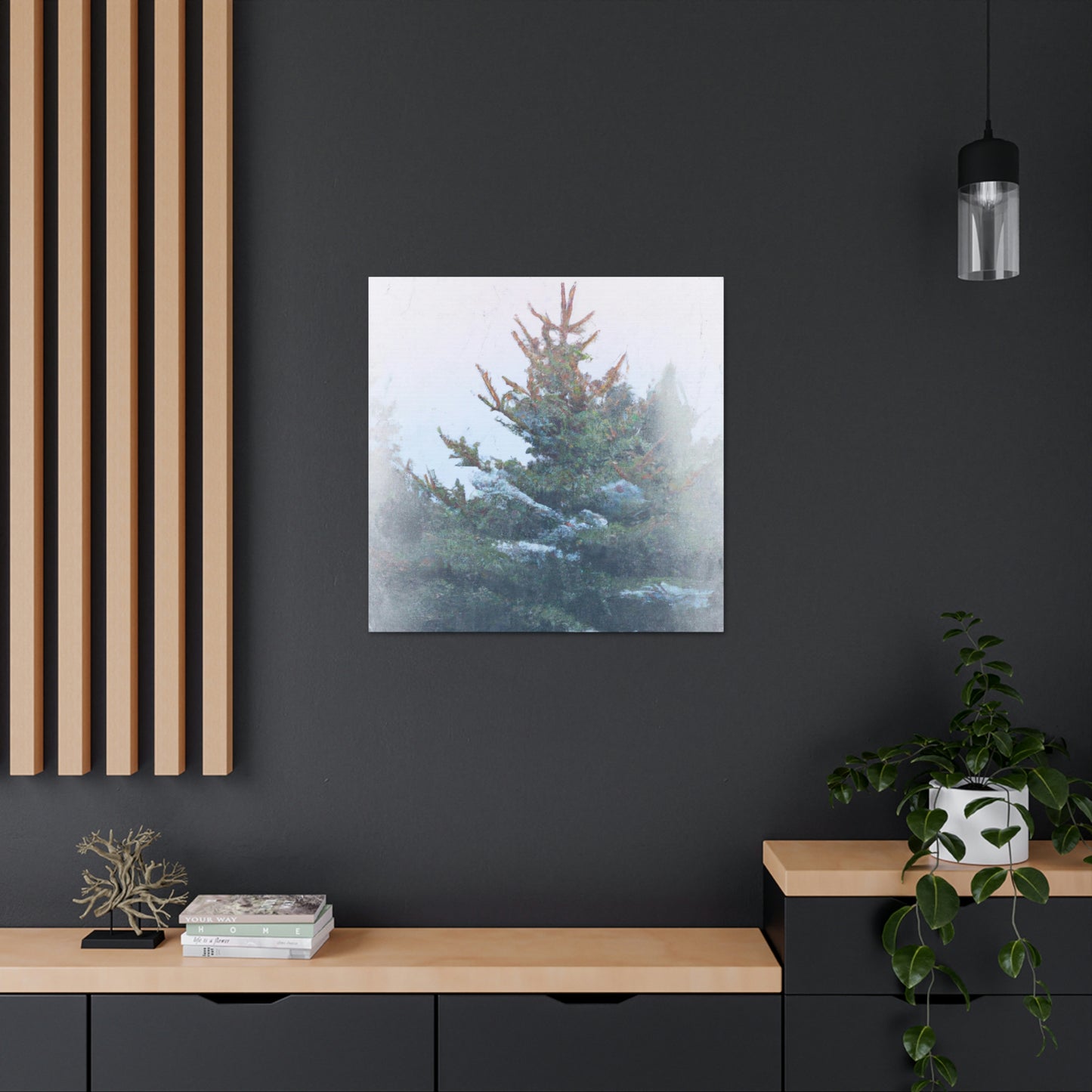 Spruce in the Woods - Canvas