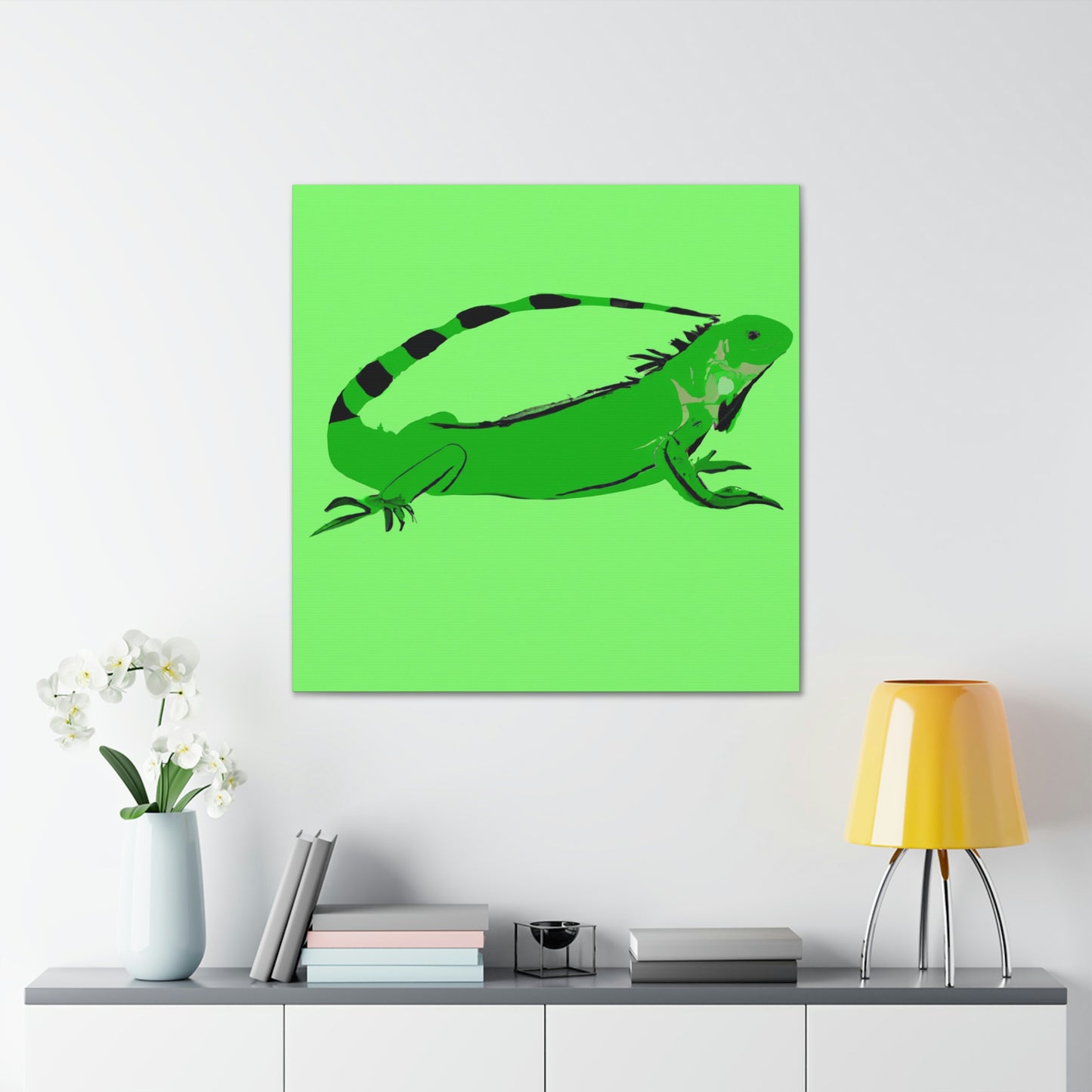 Iguana in Identity - Canvas