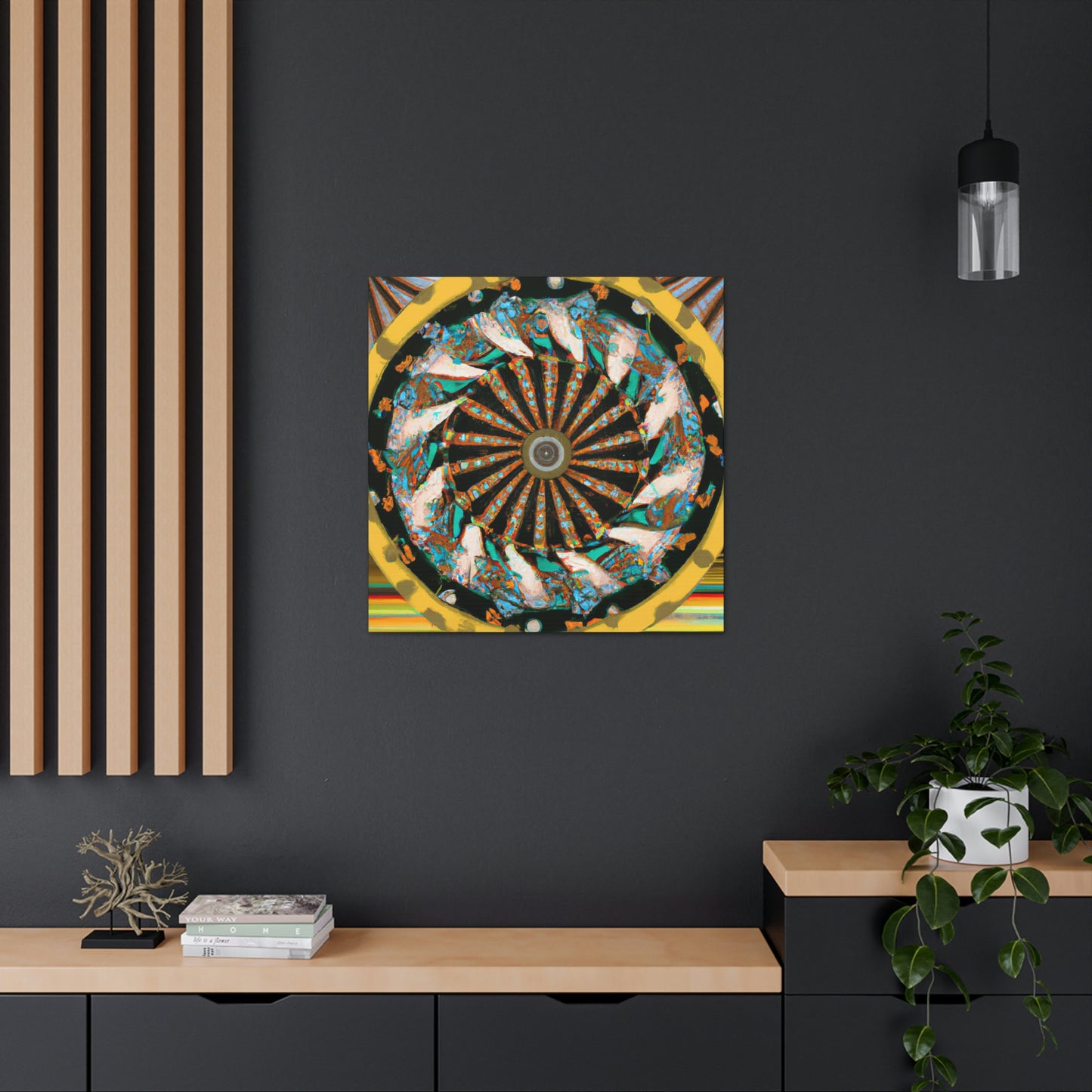 Wheels of Deco Beauty - Canvas