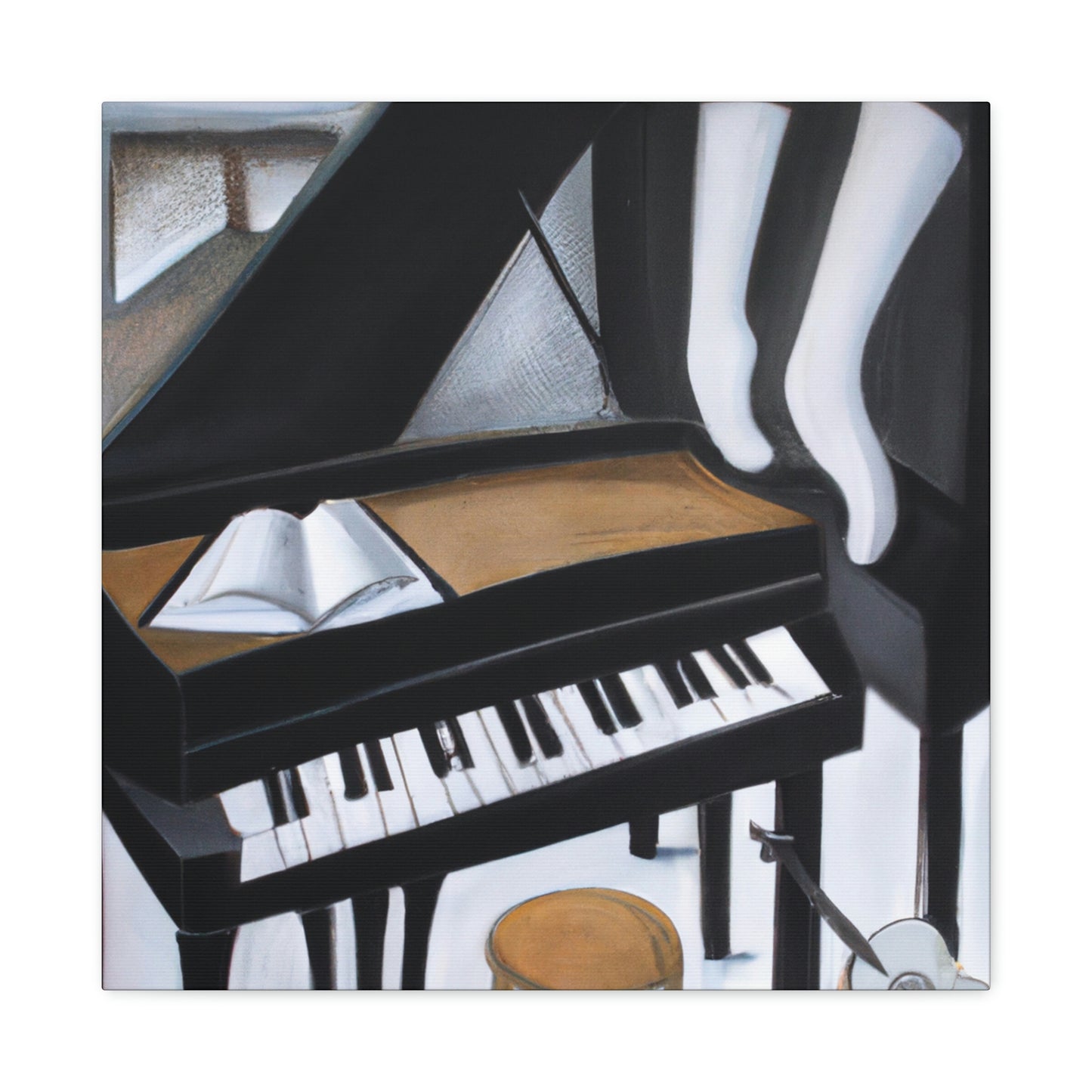 Piano in Dreamland - Canvas