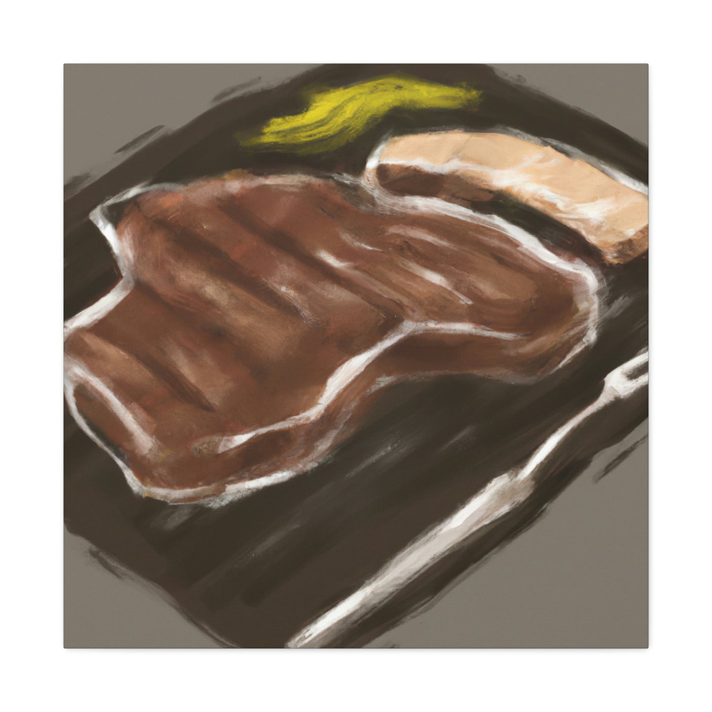 "Steak Barbecue Delights" - Canvas