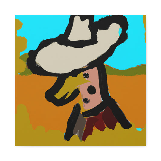 "Cowboy Western Concept” - Canvas