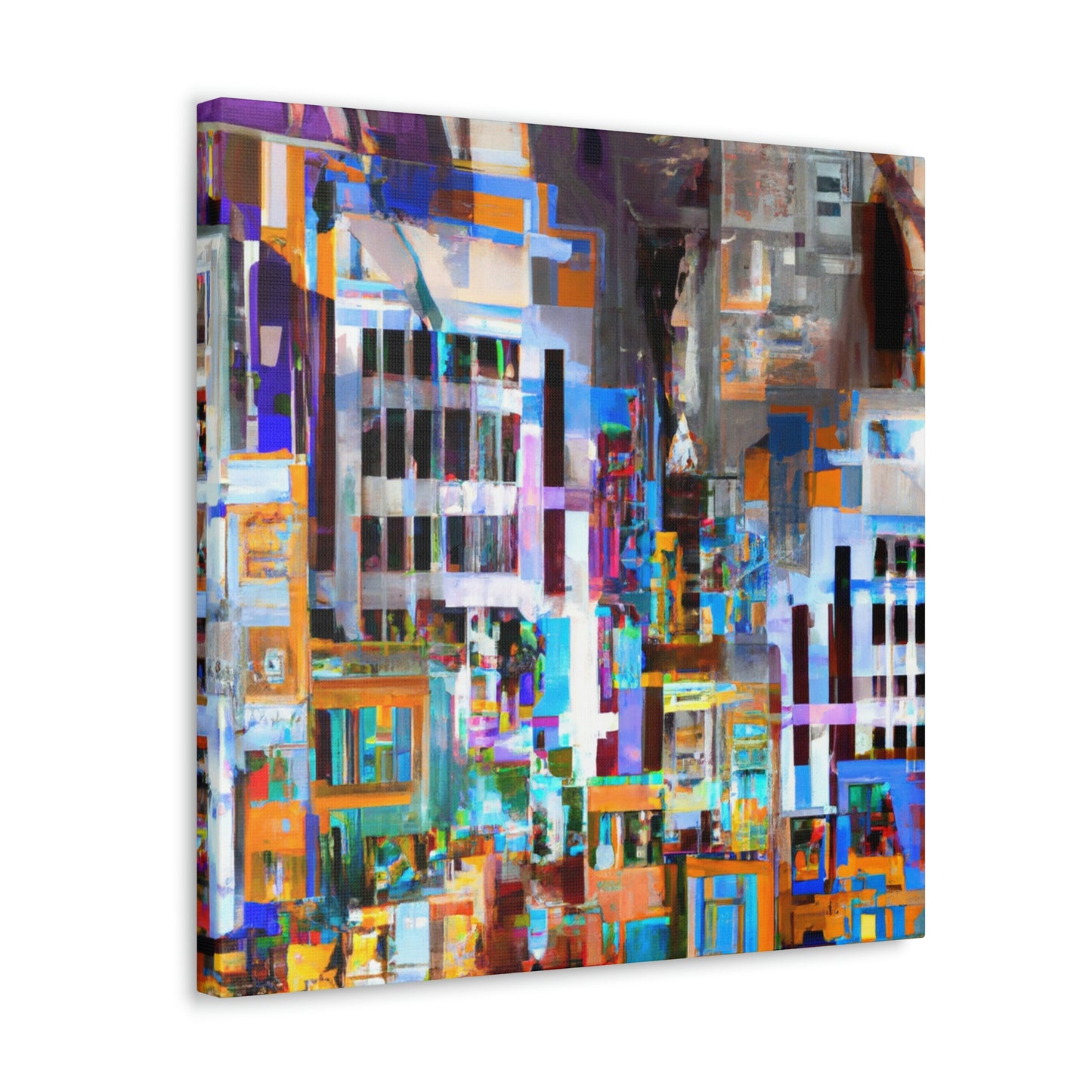 International Style Collage - Canvas