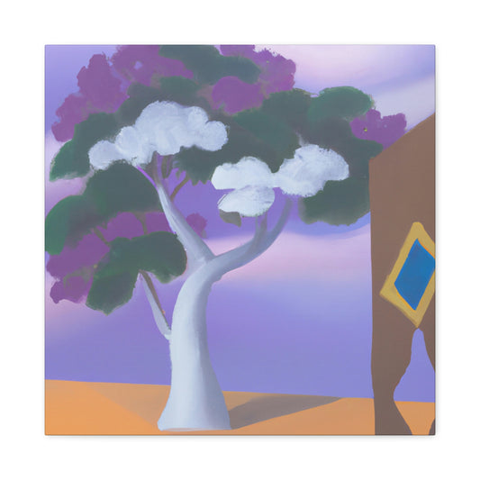 Jacaranda in Expressionism - Canvas