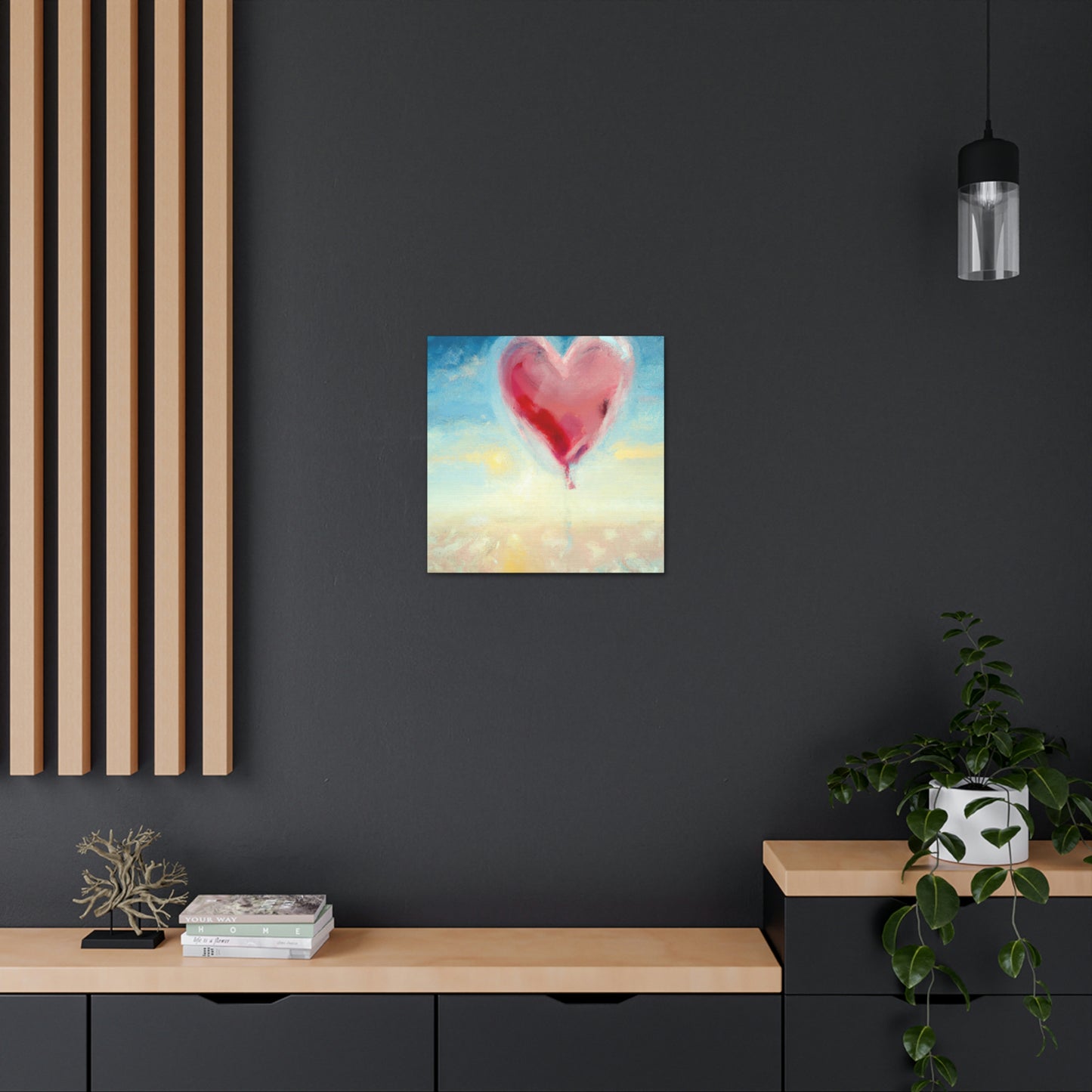 "Heart in the Air" - Canvas