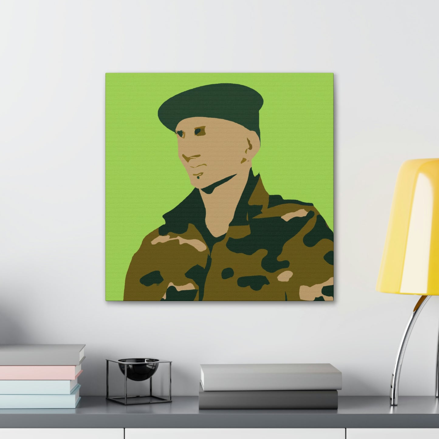 "Honoring The Supply Sergeant" - Canvas