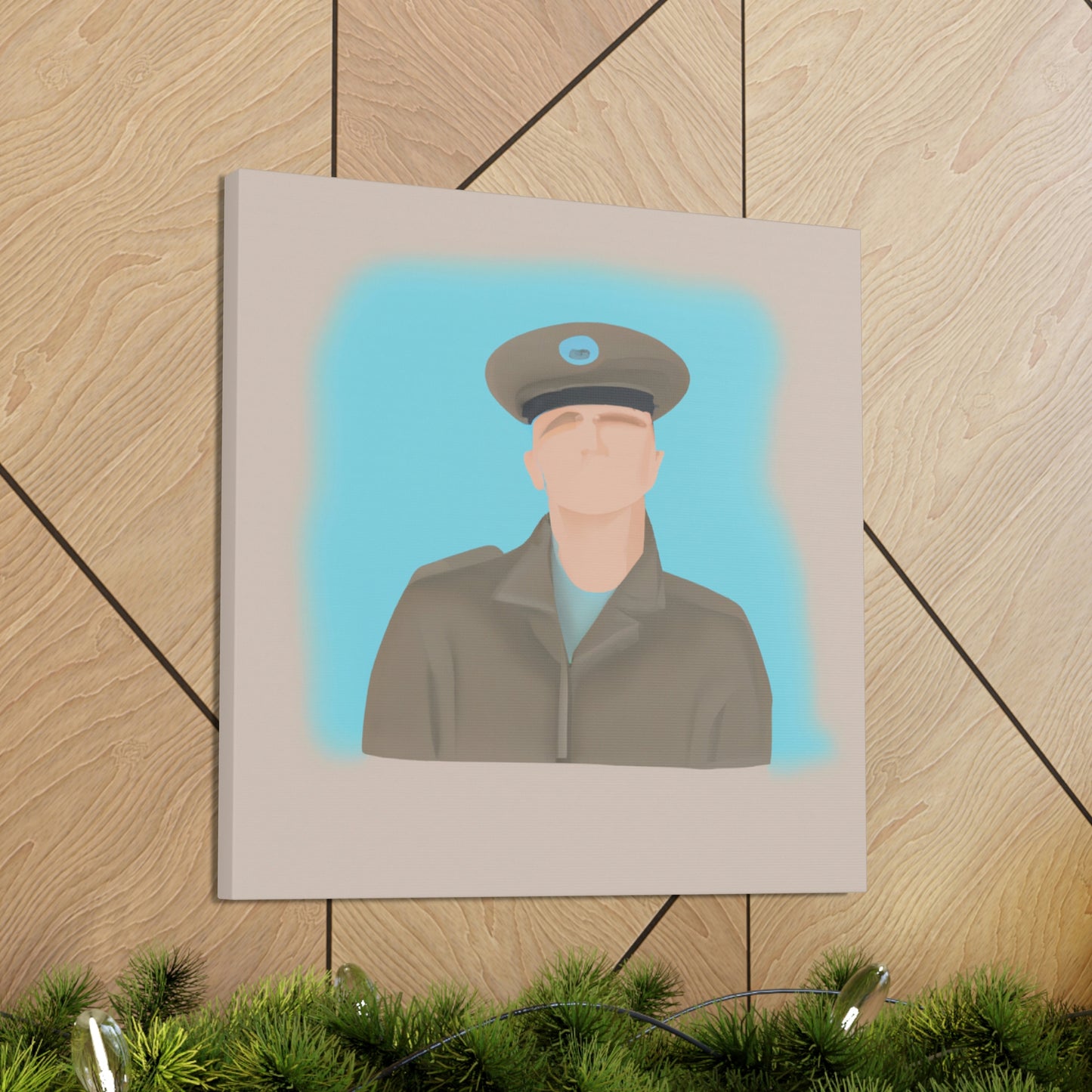 Pilot in Profilescape - Canvas