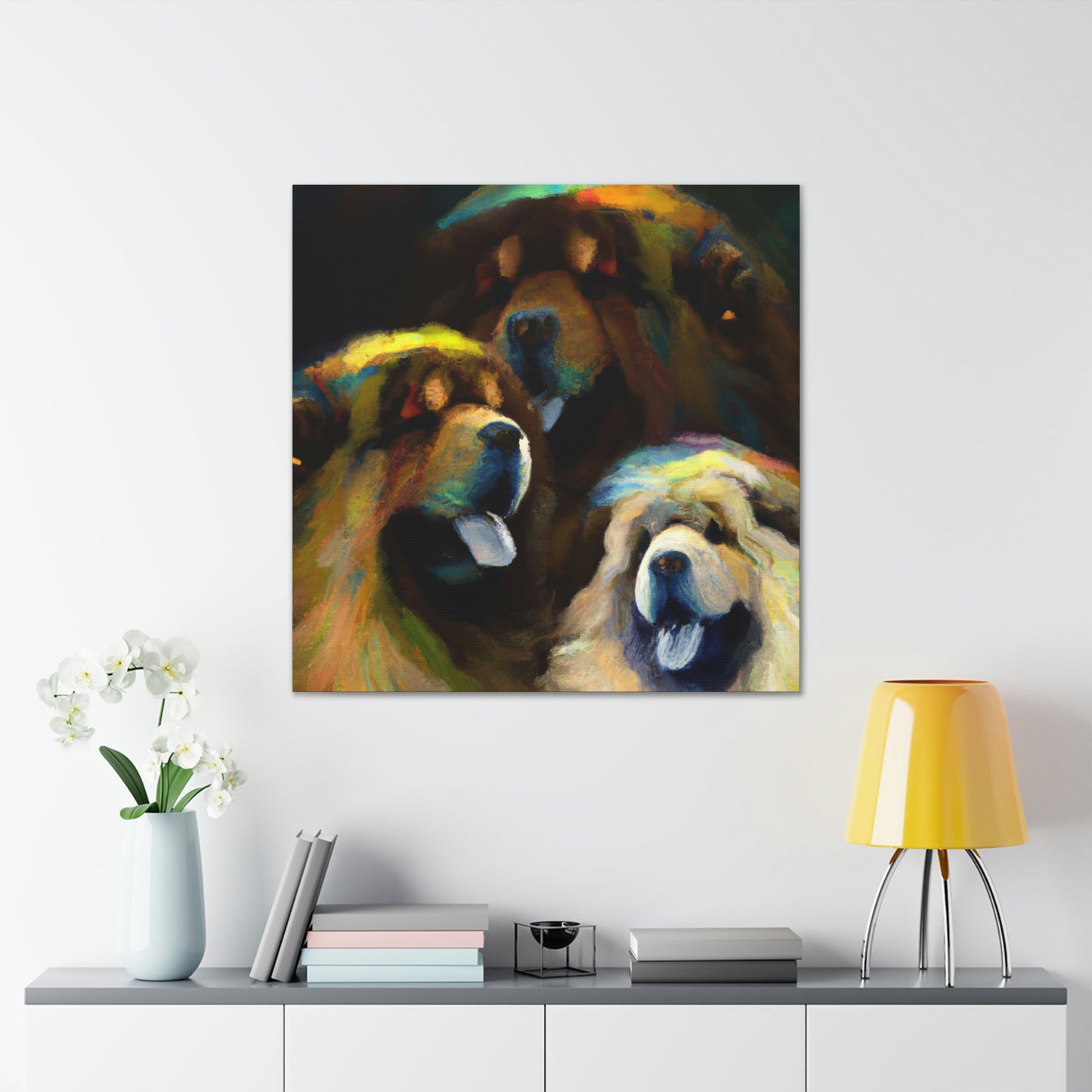 Tibetan Mastiff Canvas - Canvas