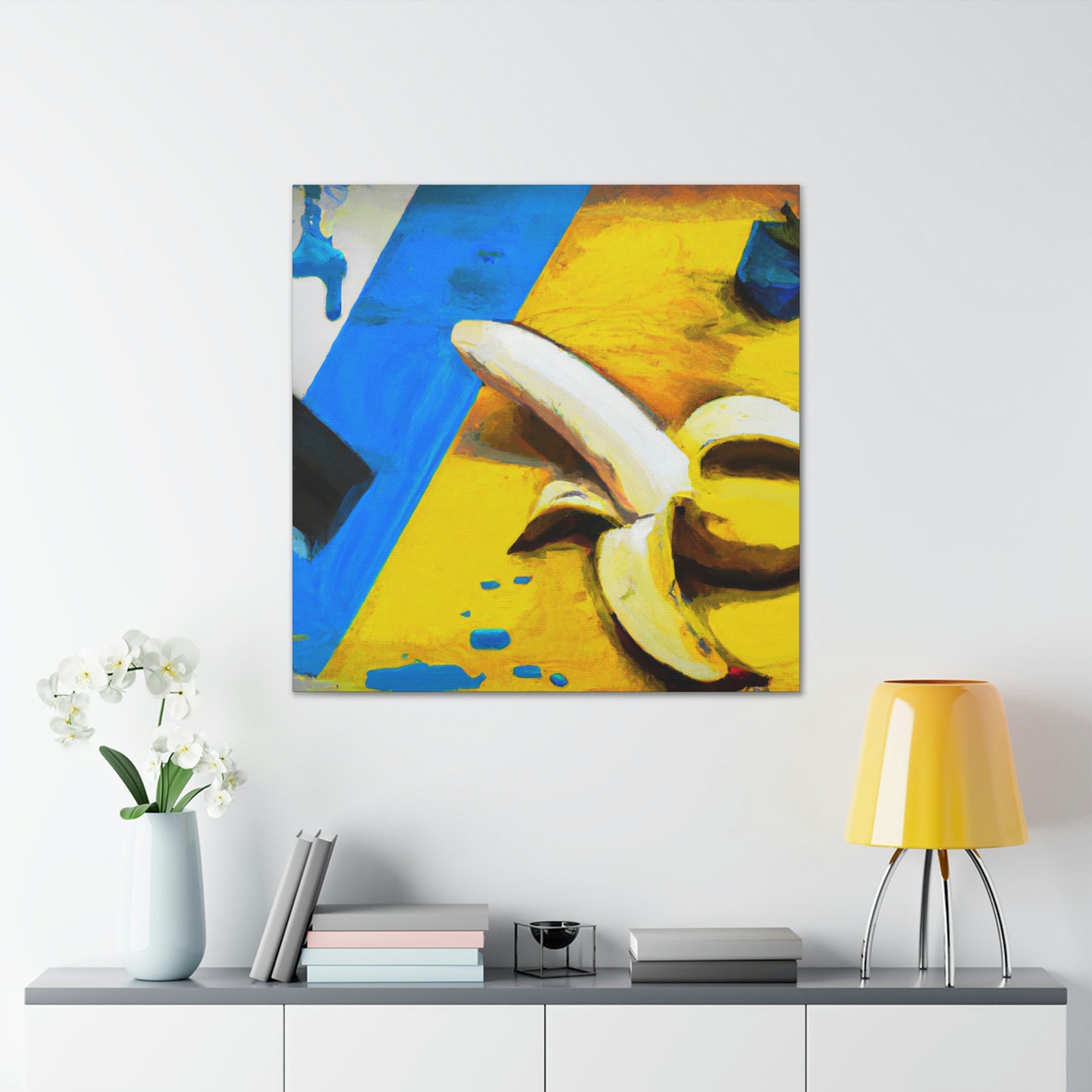 Bananas As Titans. - Canvas