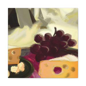 Cheese and Grapes Dream - Canvas