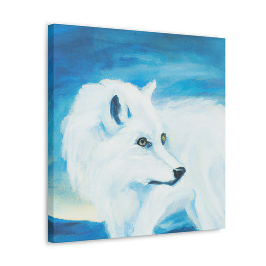 Arctic Wolf Creation - Canvas