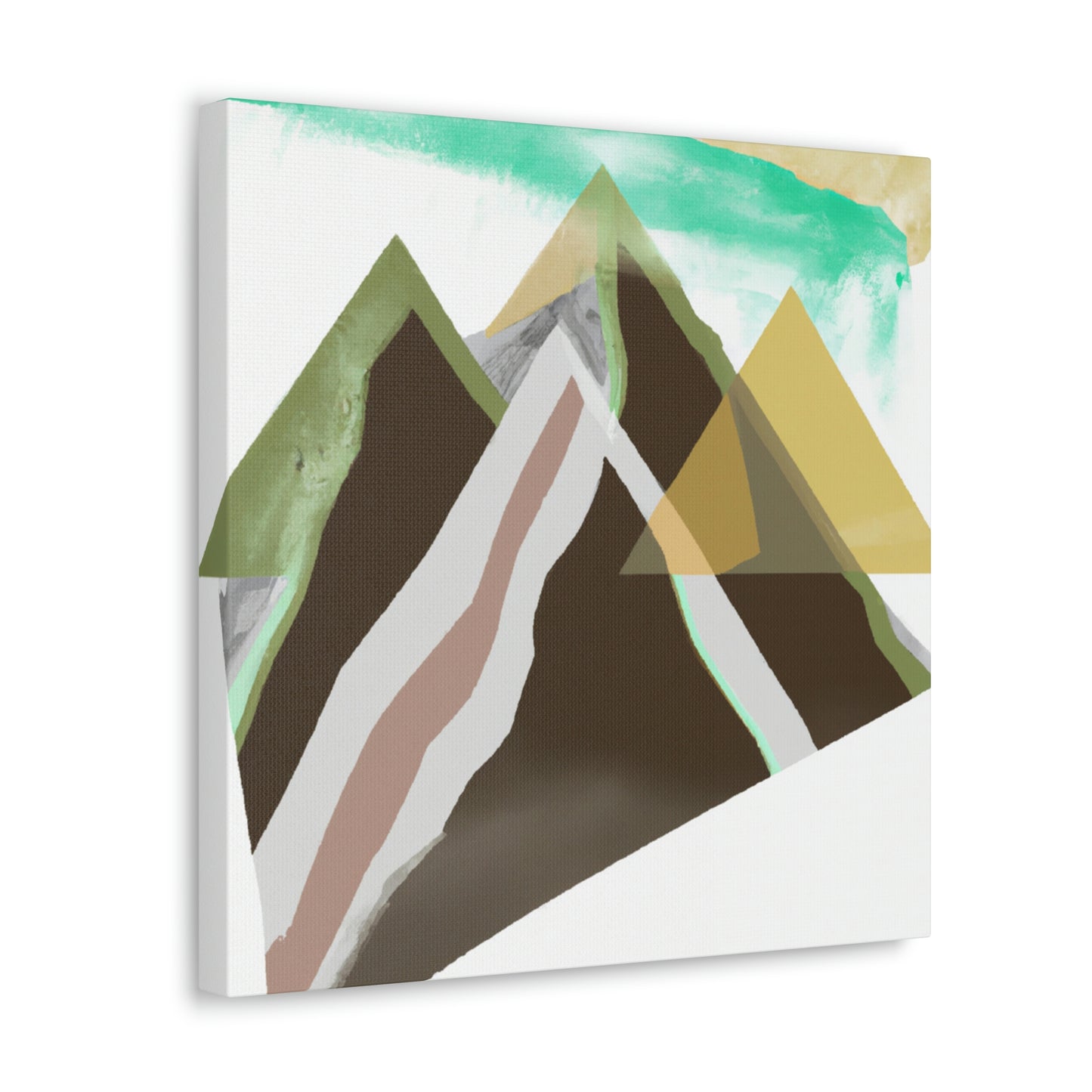 "Mountain Majesty Ablaze" - Canvas