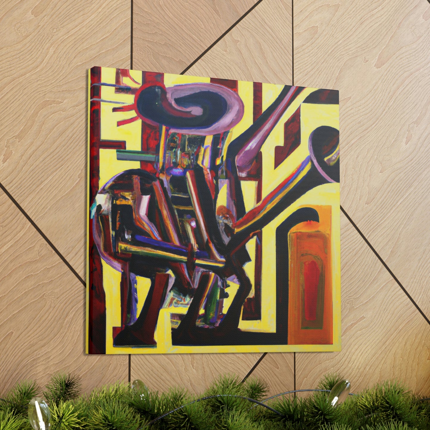 "Trumpet in Harmony" - Canvas