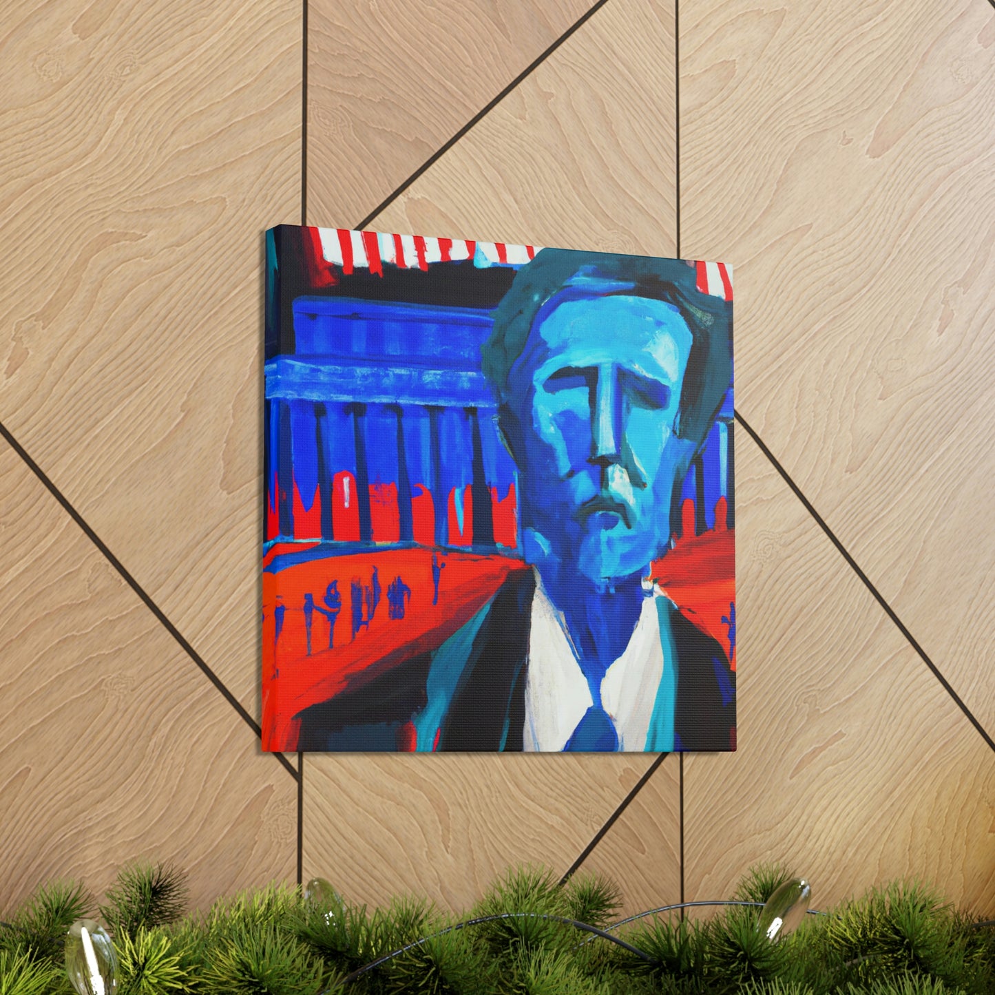 Lincoln in Surreality - Canvas