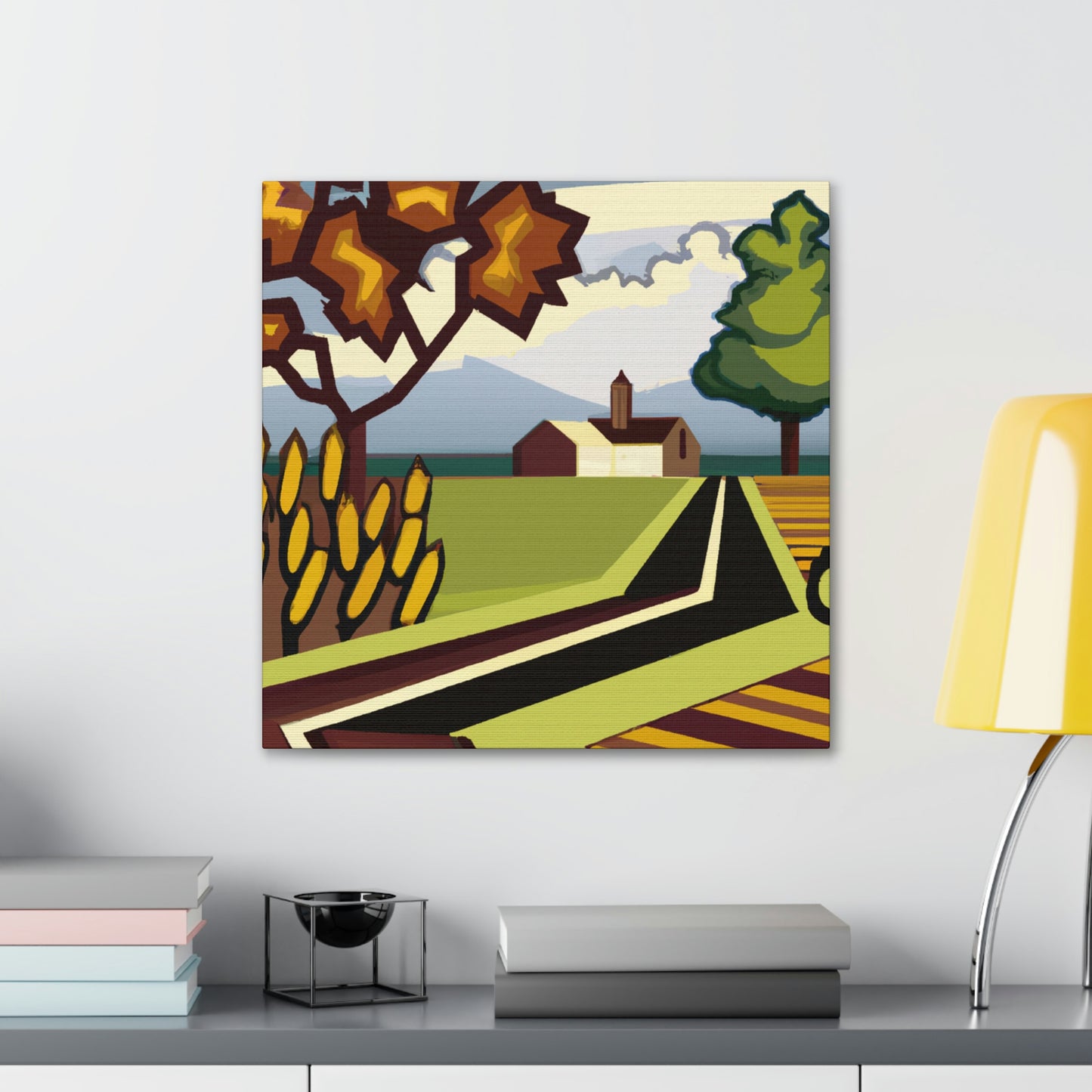 "Country Road Riviera Bliss" - Canvas