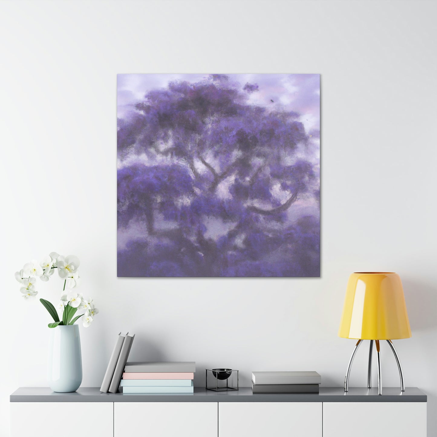 Jacaranda: Hues of Joy - Canvas