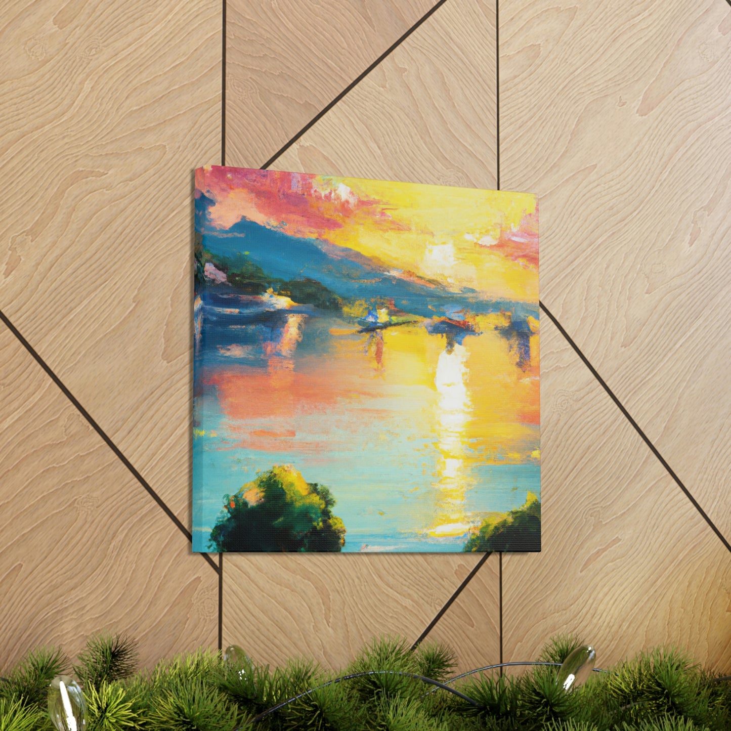 Radiant Reflections of Joy - Canvas