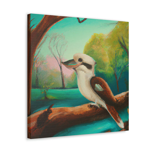 Kookaburra's Majesty Painting - Canvas