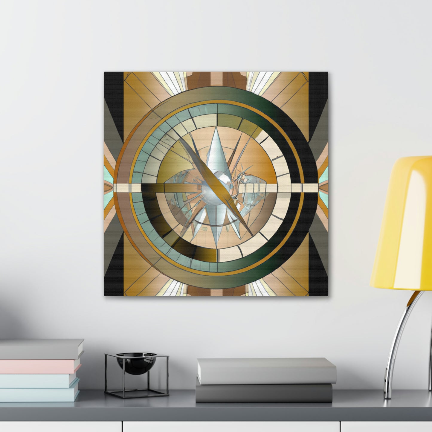 "Compass of Glamour" - Canvas