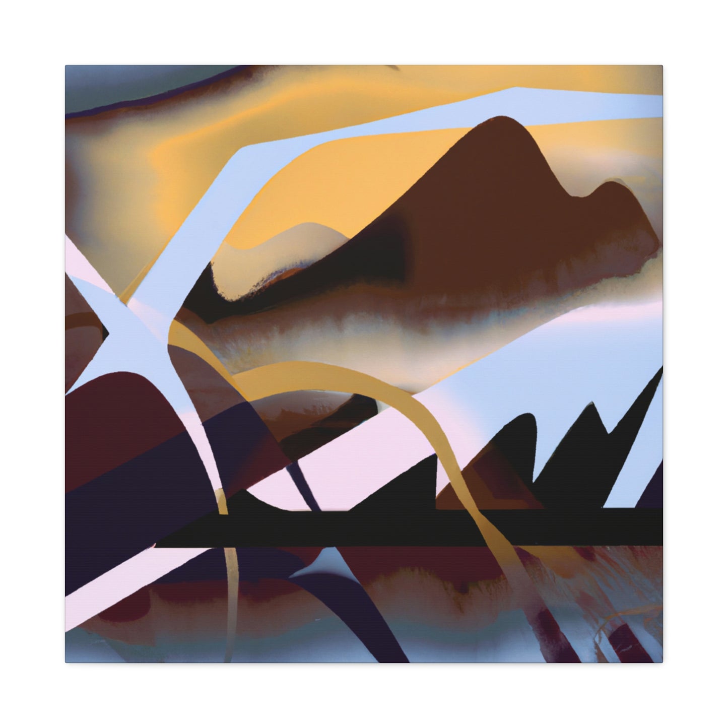 Mountain Reflections 1940 - Canvas