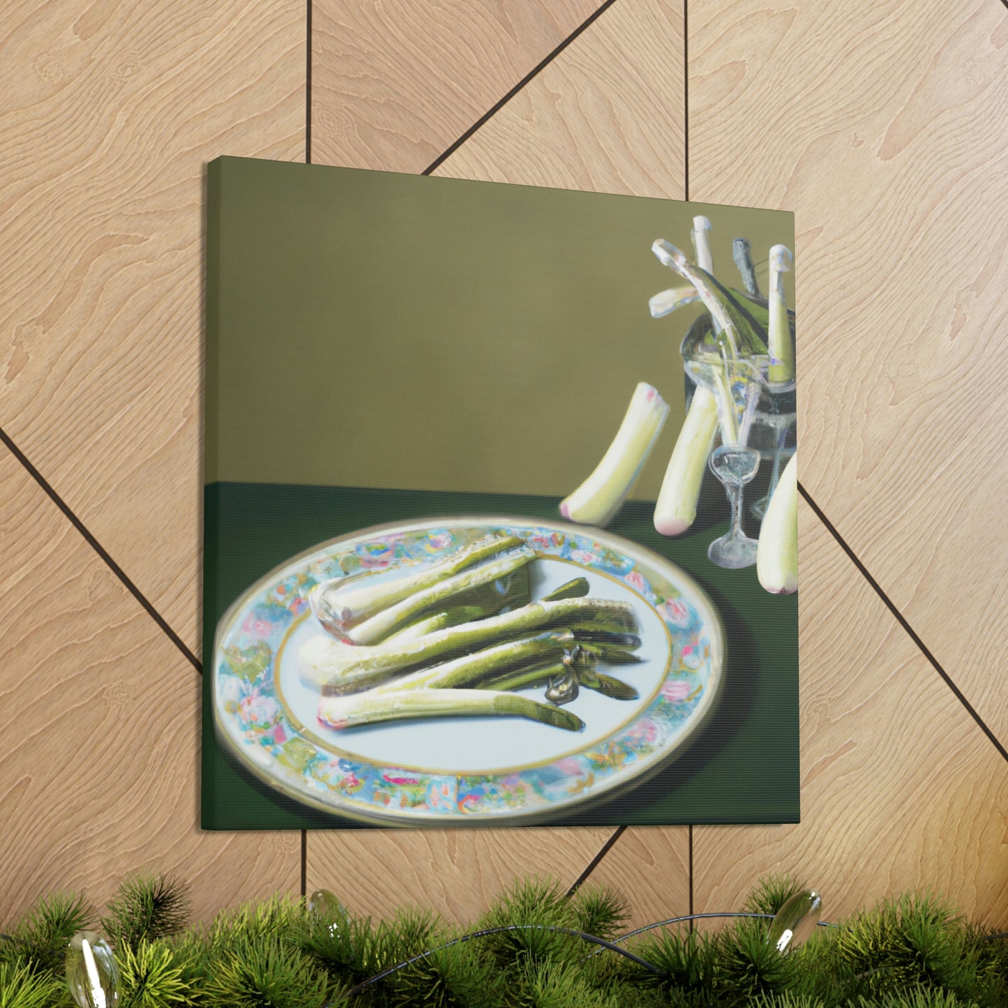 "The Asparagus Harvest" - Canvas