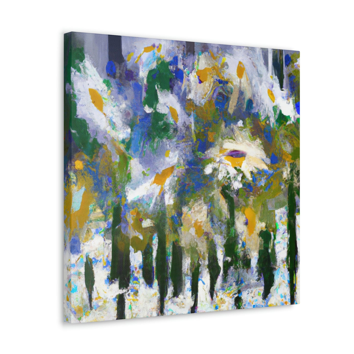 Daisy in Abstraction - Canvas