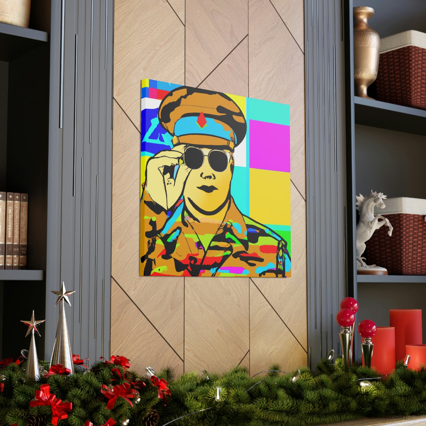 Supply Sergeant Pop Art - Canvas