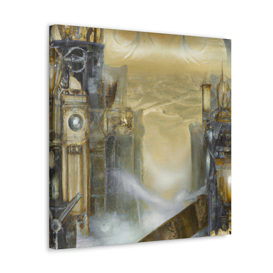 "Deco's Steampunk Dream" - Canvas