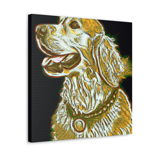 The Dazzling Roaring Flapper. - Canvas