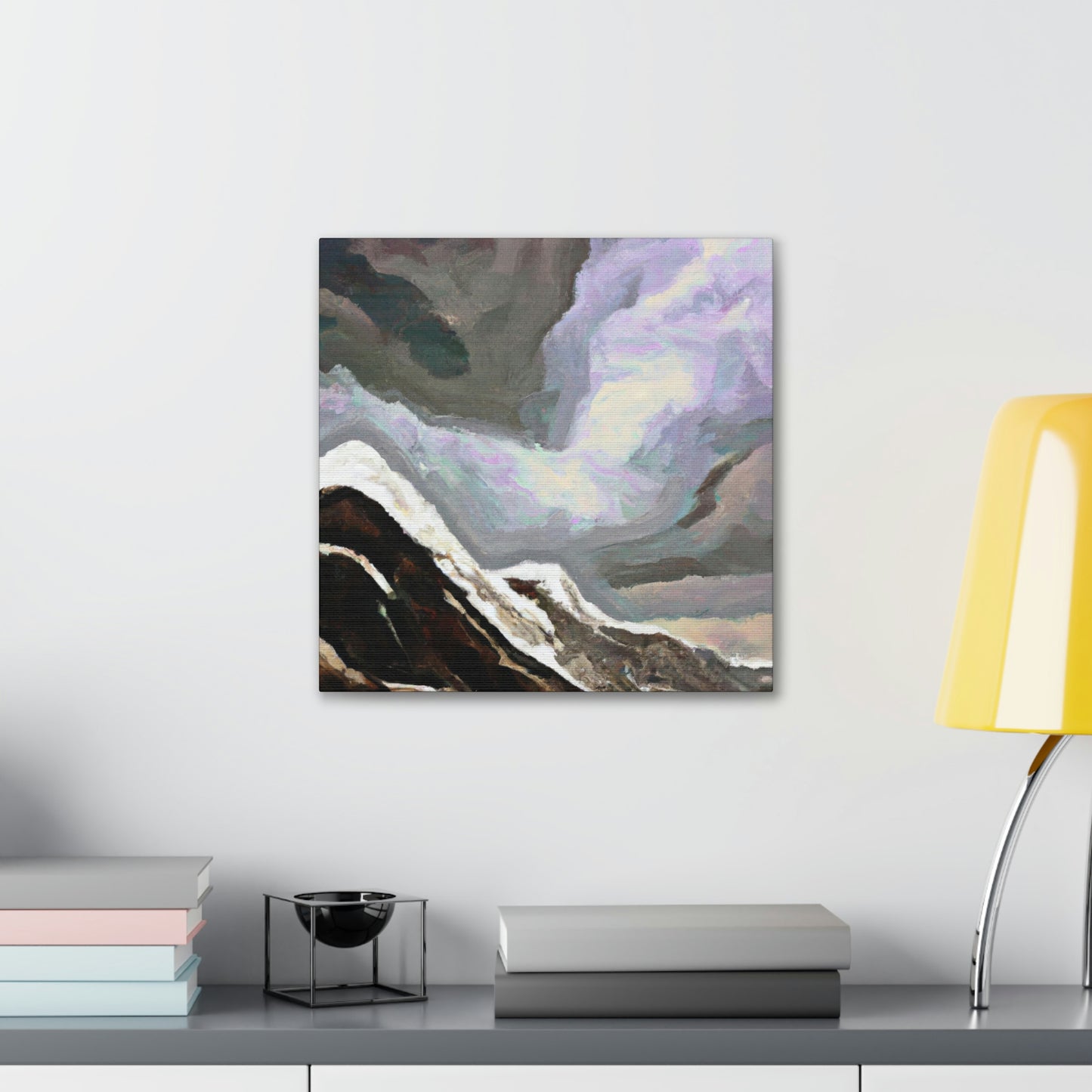 "Mountain Snowy Majesty" - Canvas