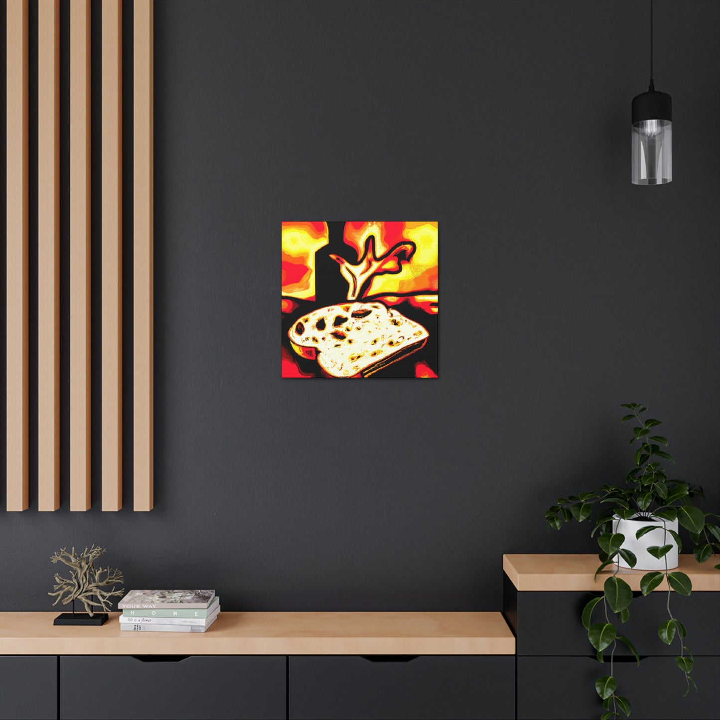 "Bread in Pop Style" - Canvas