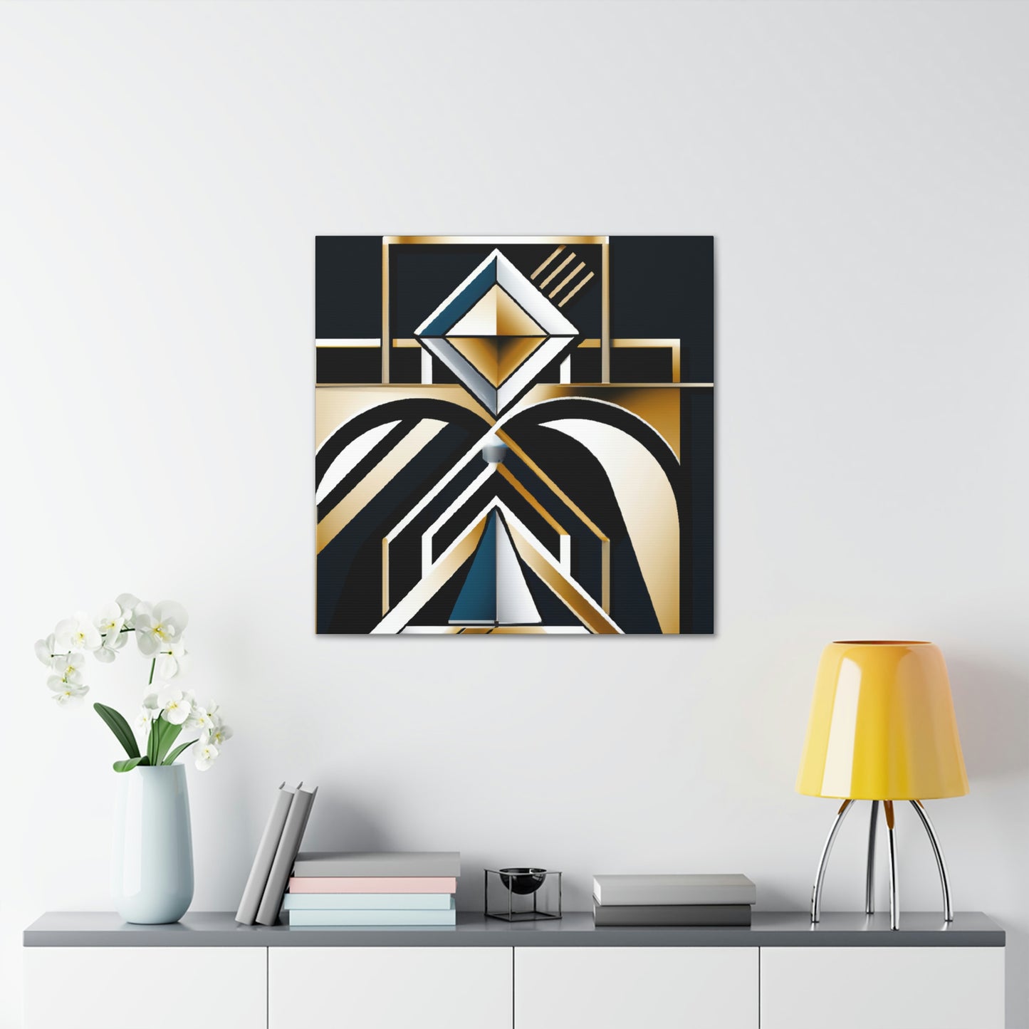 "Glimmering Gold Jubilee" - Canvas