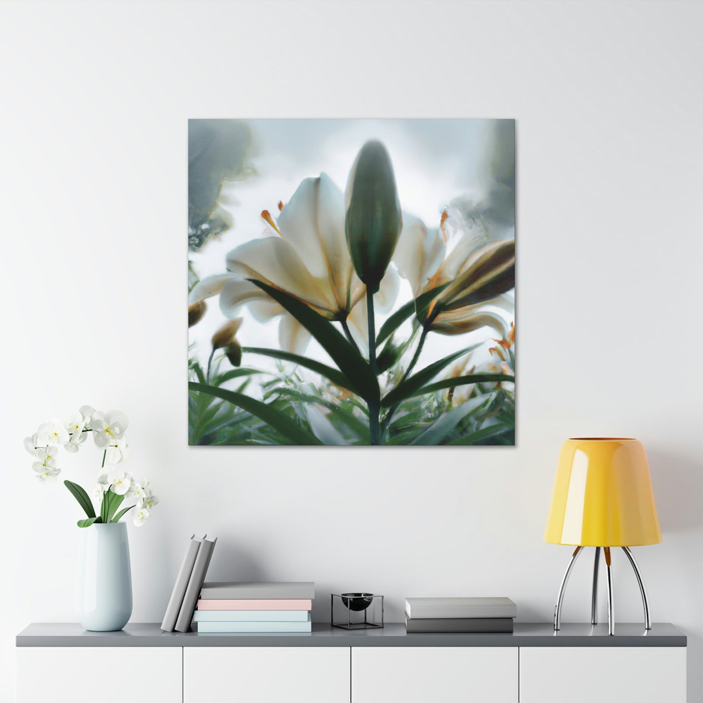 Lily in Bloom Forever - Canvas