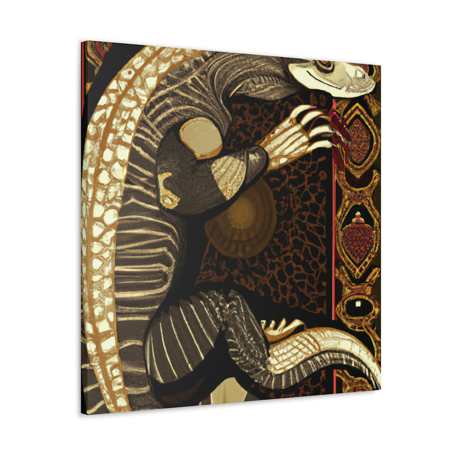 Komodo Dragon Splendor - Canvas