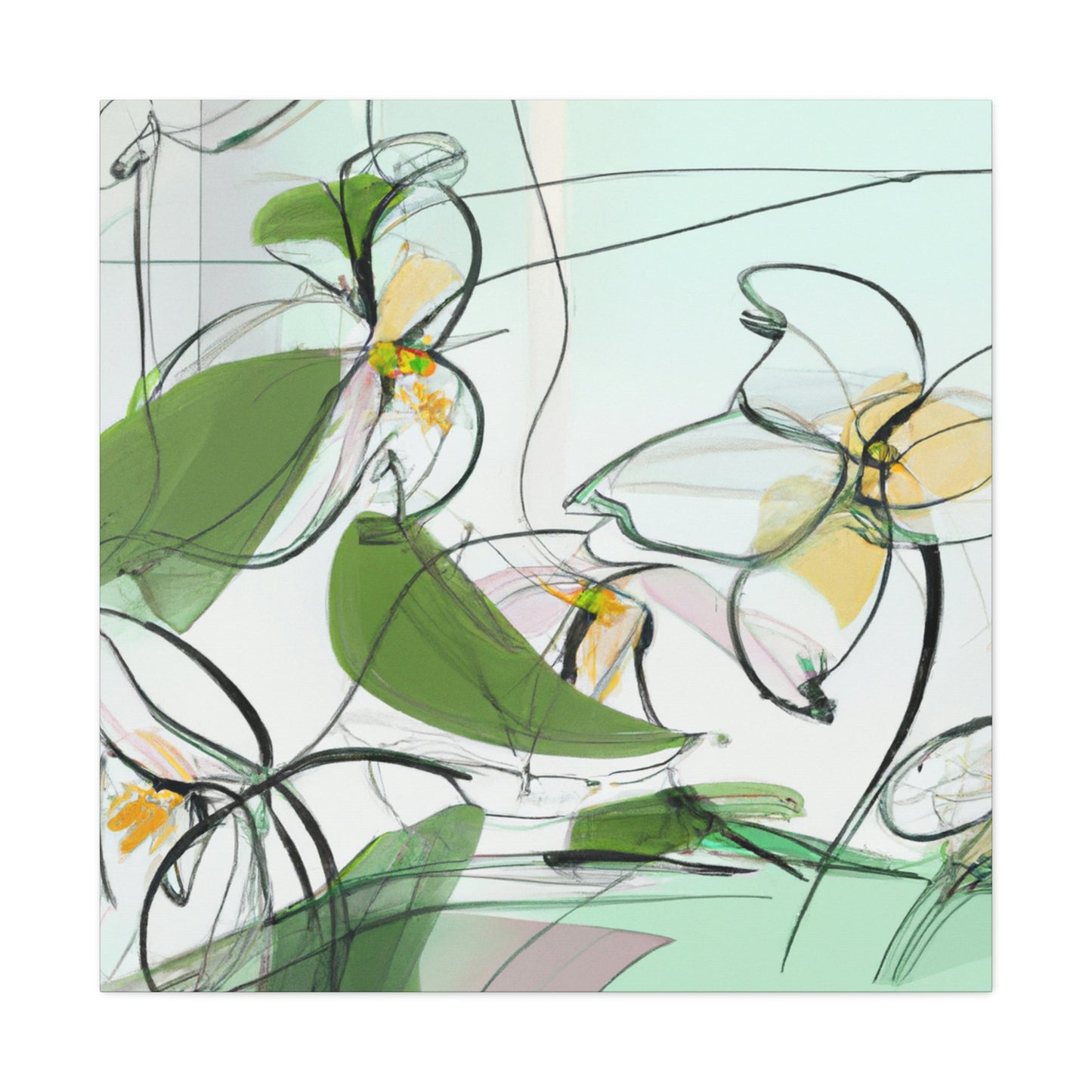 Jasmine in Art Deco - Canvas