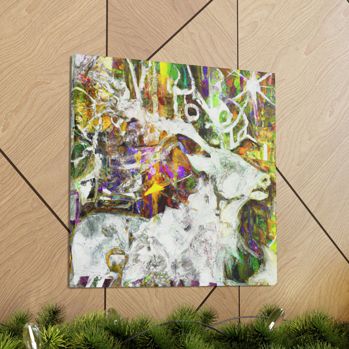 Reindeer in Flux - Canvas