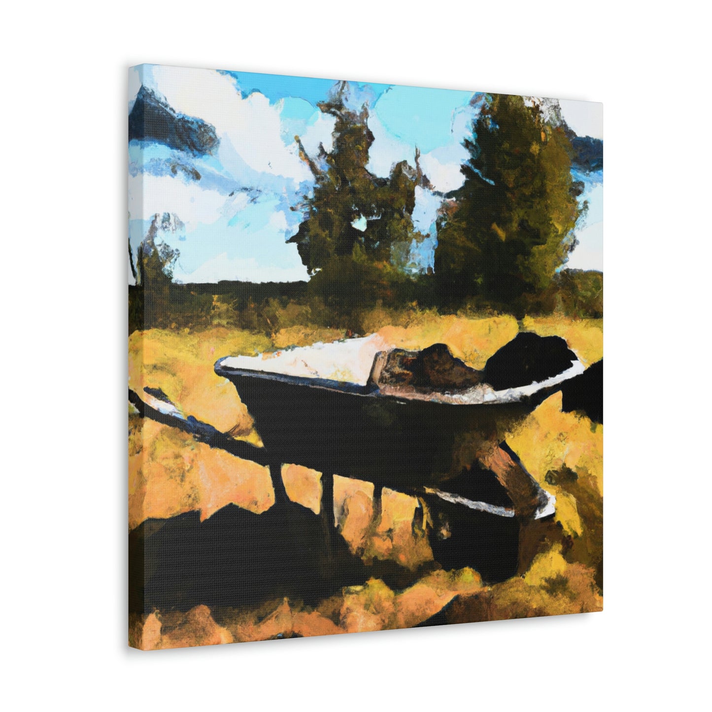 The Wheelbarrow's Splendor - Canvas