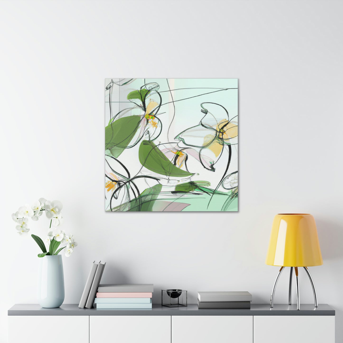 Jasmine in Art Deco - Canvas