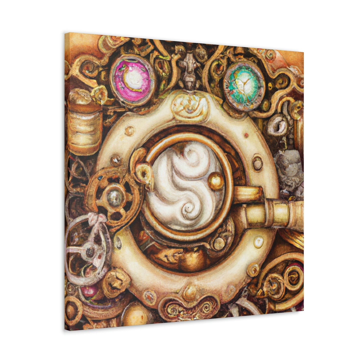 Cappuchino Steampunk Dream - Canvas