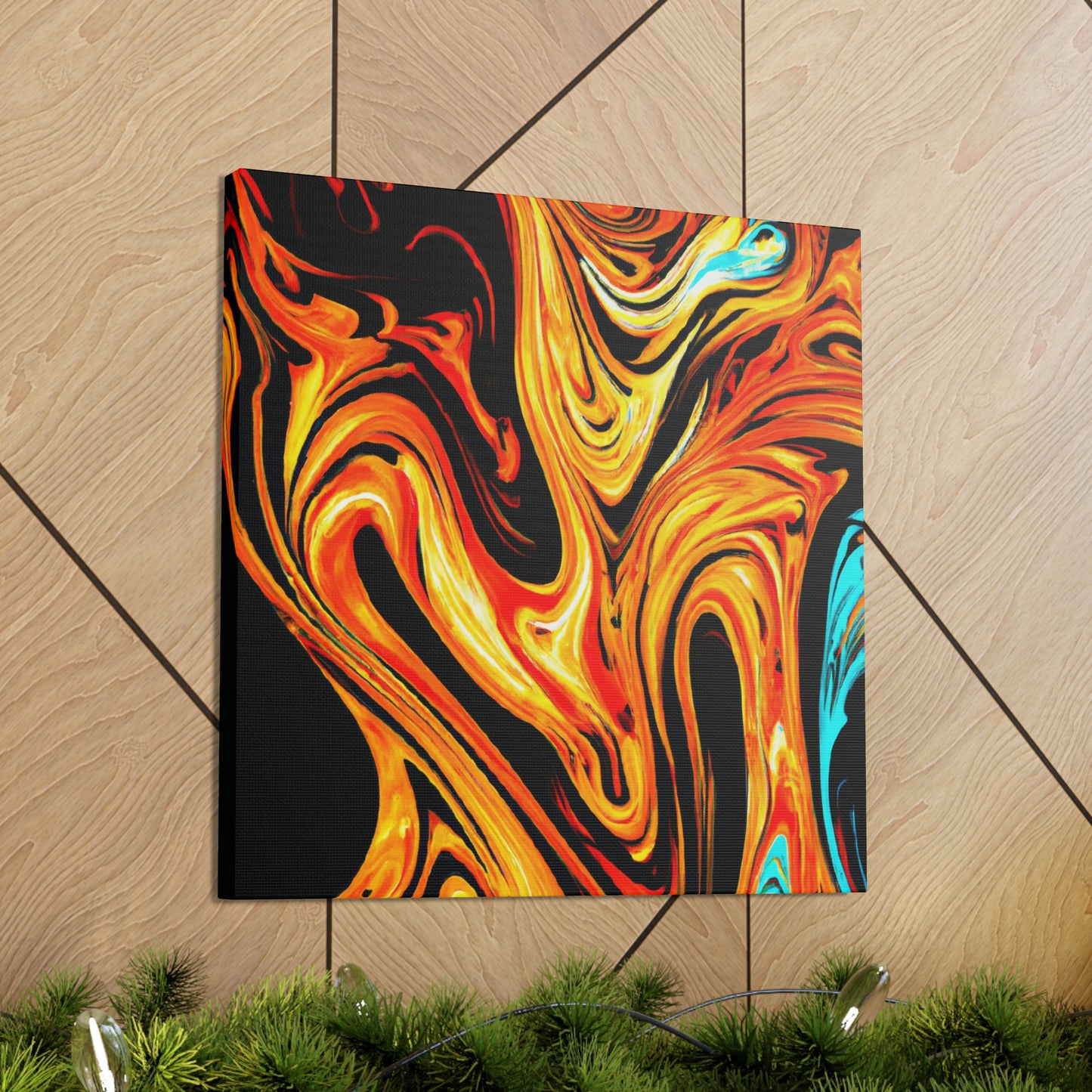 "Turbulent Cosmic Tides" - Canvas