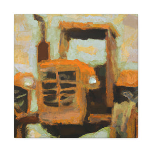 Tractor in the Wheat - Canvas