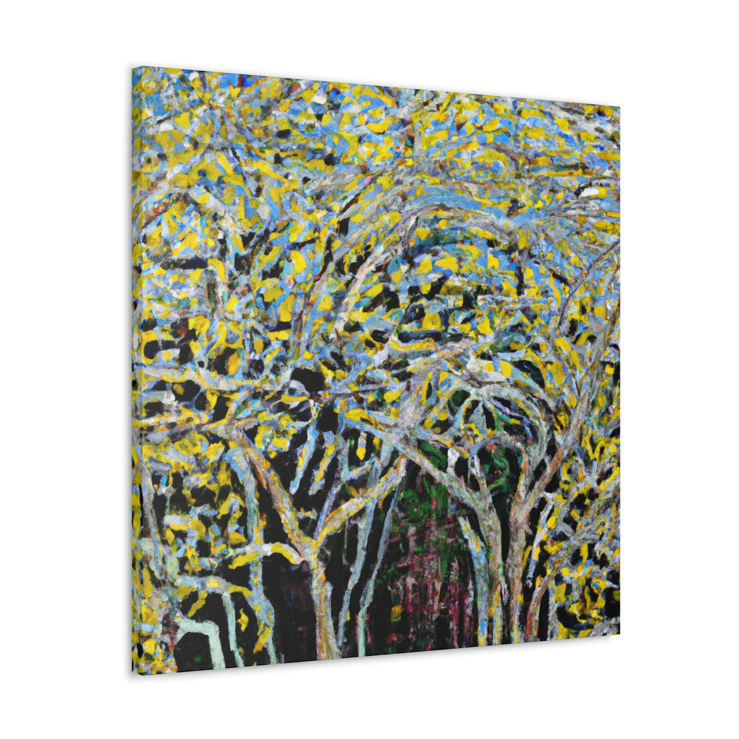 "Dogwood in Expressionism" - Canvas