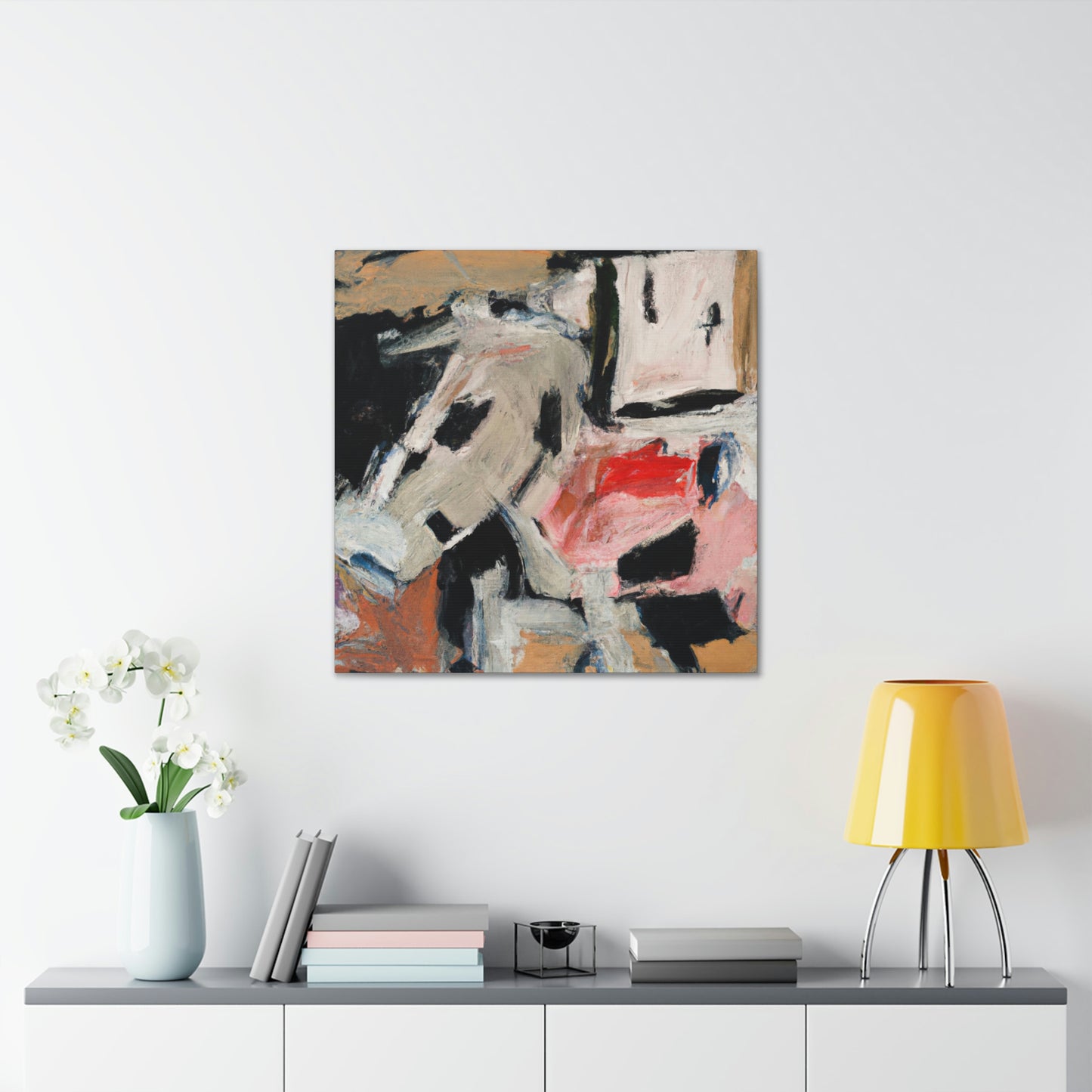 Cavalryman in Motion - Canvas